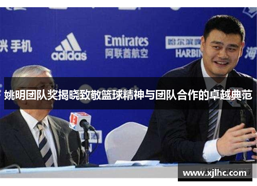 姚明团队奖揭晓致敬篮球精神与团队合作的卓越典范